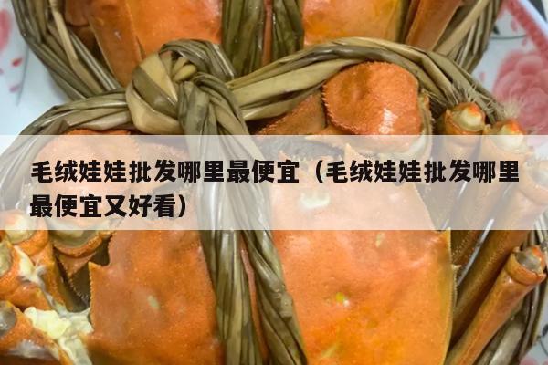 毛绒娃娃批发哪里最便宜（毛绒娃娃批发哪里最便宜又好看）