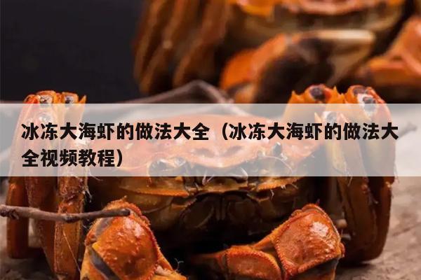 冰冻大海虾的做法大全（冰冻大海虾的做法大全视频教程）