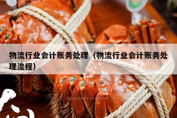 物流行业会计账务处理（物流行业会计账务处理流程）