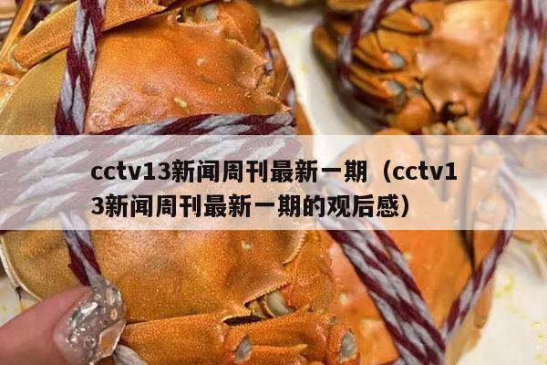 cctv13新闻周刊最新一期（cctv13新闻周刊最新一期的观后感）