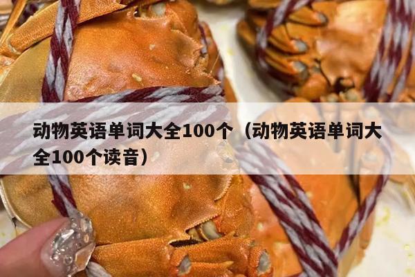 动物英语单词大全100个（动物英语单词大全100个读音）