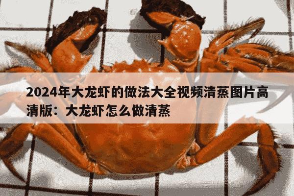 2024年大龙虾的做法大全视频清蒸图片高清版：大龙虾怎么做清蒸